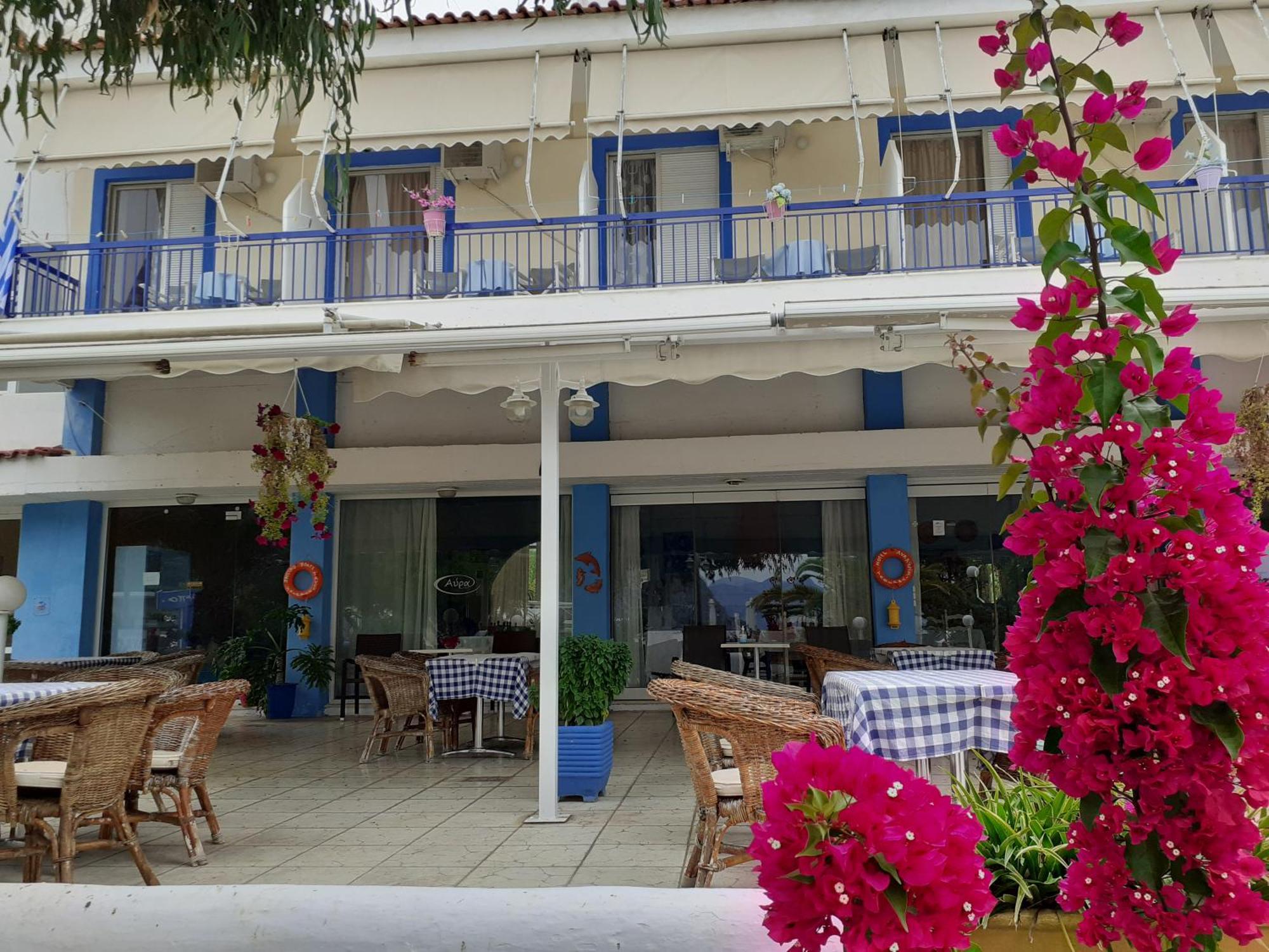 Hotel Avra Nea Epidhavros Exteriör bild
